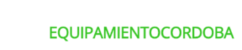 Logo de Equipamiento Cordoba para fondo negro