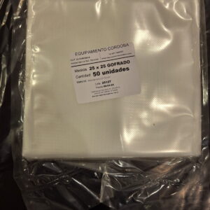 Bolsas Gofradas para Envasado al Vacio 25x25 de 9 capas – Pack x 50unidades